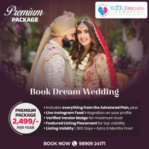 Bookdreamwedding premium package